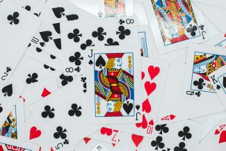 jack of diamonds playing card by Erik Mclean courtesy of Unsplash.